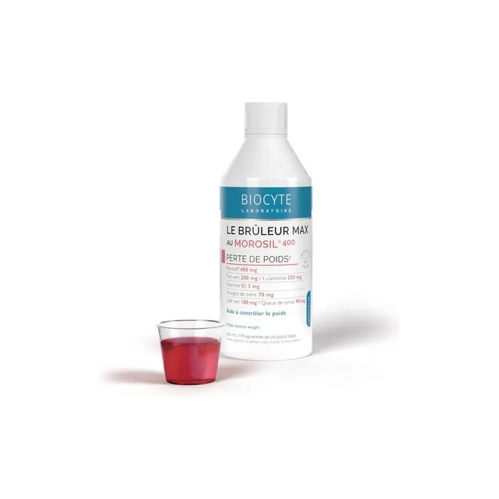 Biocyte Morosil Liquid Cherry Flavor 400mg with Apple Cider Vinegar