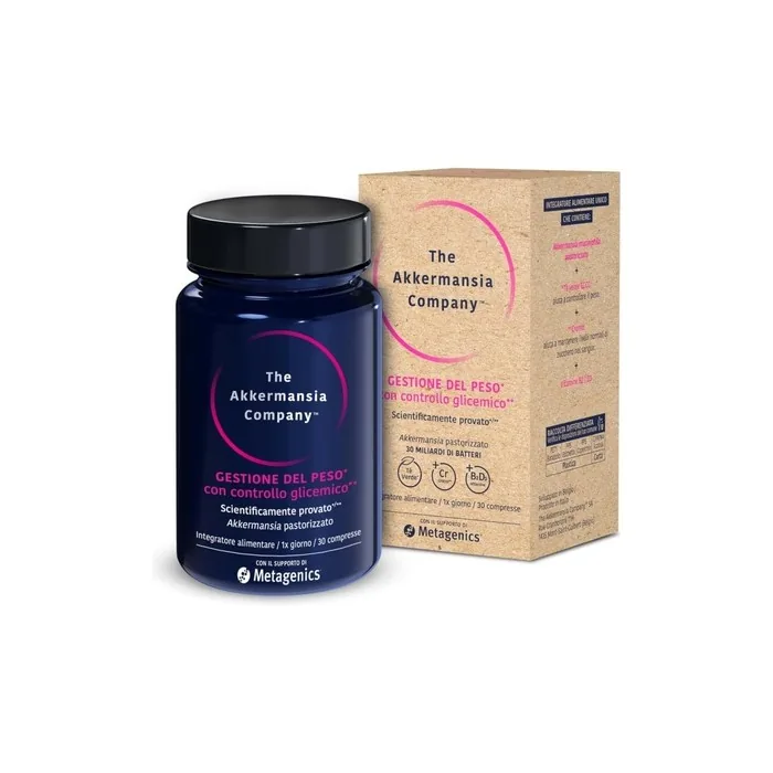 Metagenics The Akkermansia Company Weight Management Supplement 30 Tablets