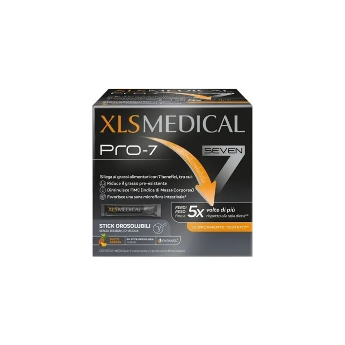 XL-S Xls Medical Pro 7 Weight Loss Supplement 90 Soluble Sticks
