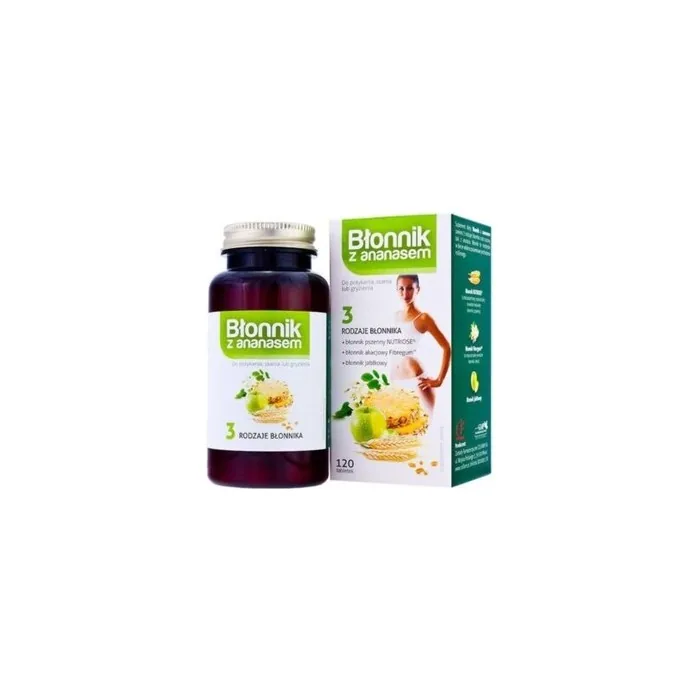 Pineapple Fiber 120 Chewable Tablets - Supports Weight Loss