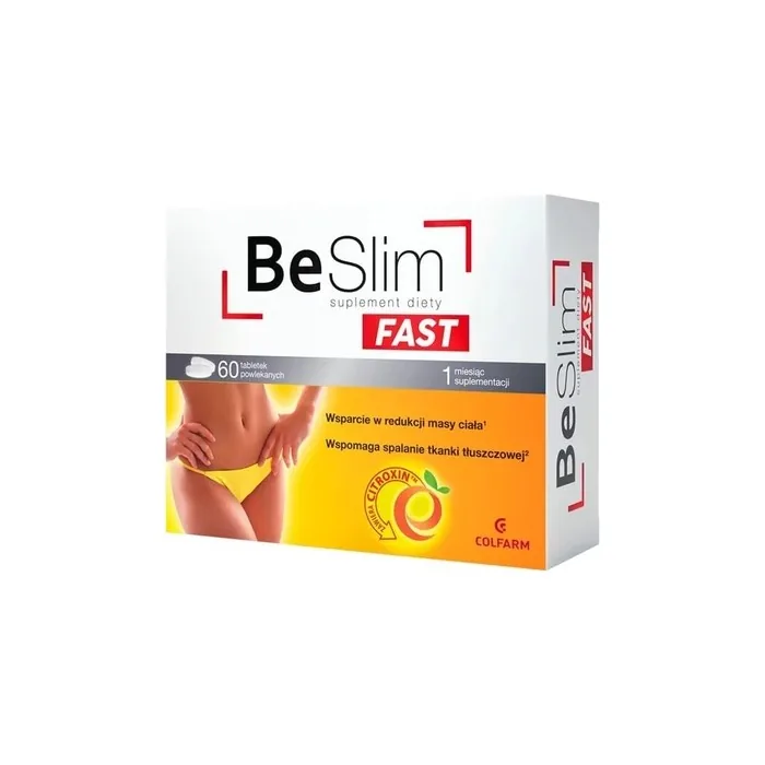 Be Slim Fast Tablets Supporting Weight Loss 60 Pieces