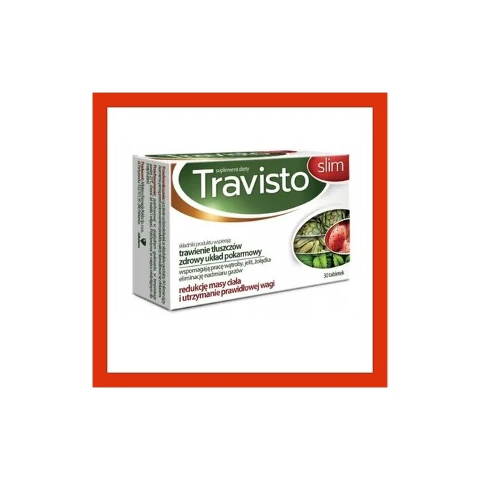 Travisto Slim Tablets for Liver Support, Flatulence Relief, and Fat Burning