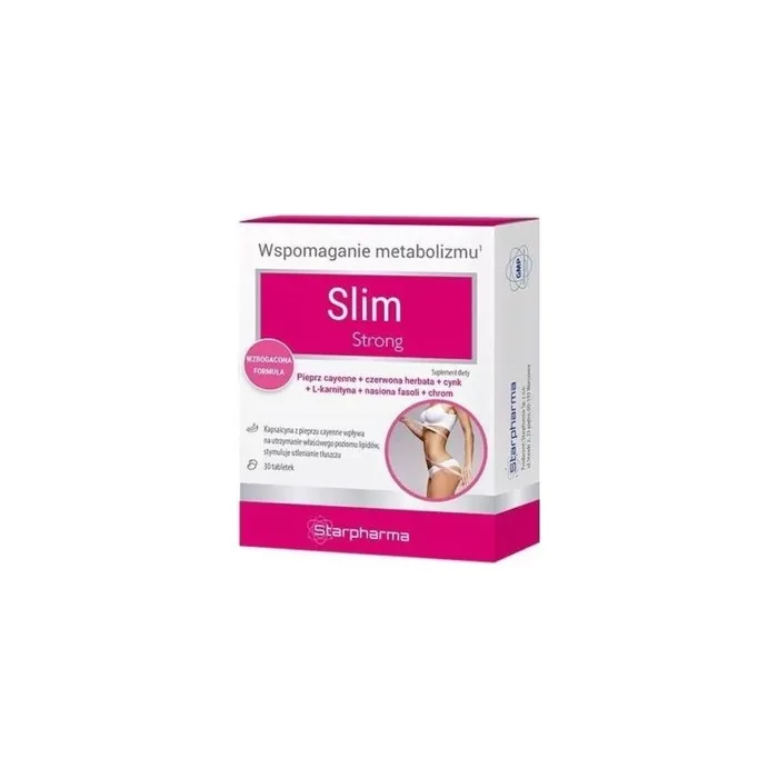Slim Strong 30 Tablets SlimStrong Metabolism