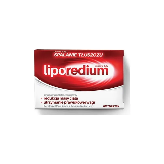 Liporedium Fat Metabolism Slimming Fat Burner Weight Loss 60 Tablets