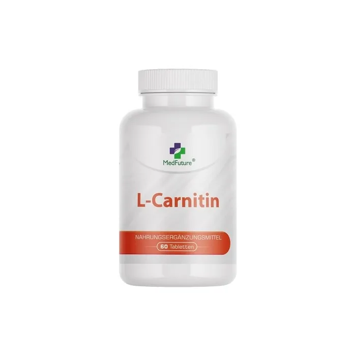 L-Carnitine 60 Tablets - Supports Fat Burning