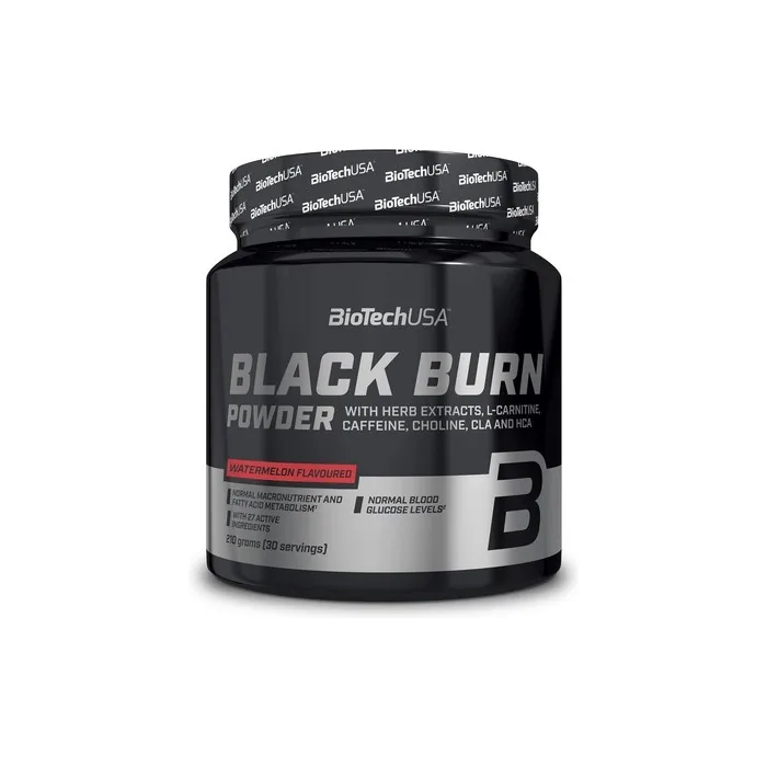 Biotechusa Black Burn Powder Advanced Thermogenic Formula 26 Servings
