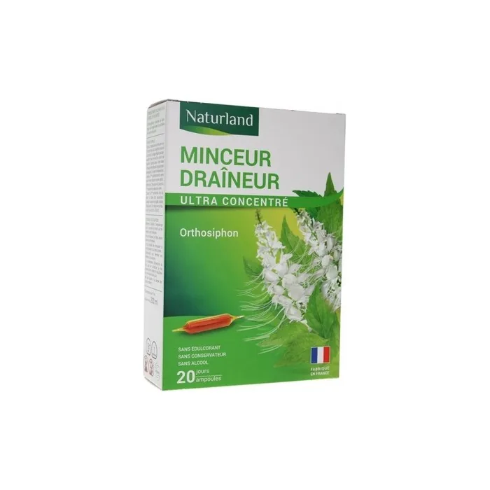 Naturland Drainer Slimming Dietary Supplement 20 Bottles 10ml