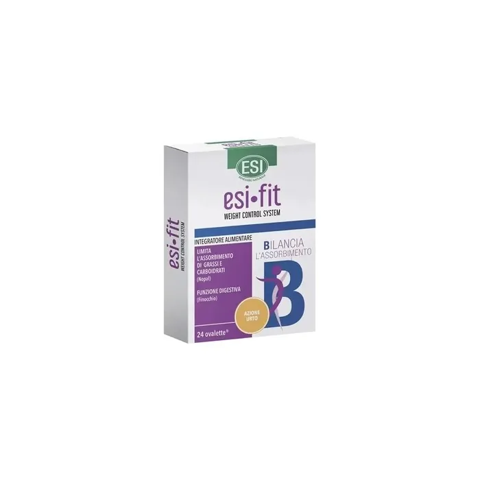Esi Fit B Block Absorption Urto Action 24 Tablets Dietary Supplement For Weight Management