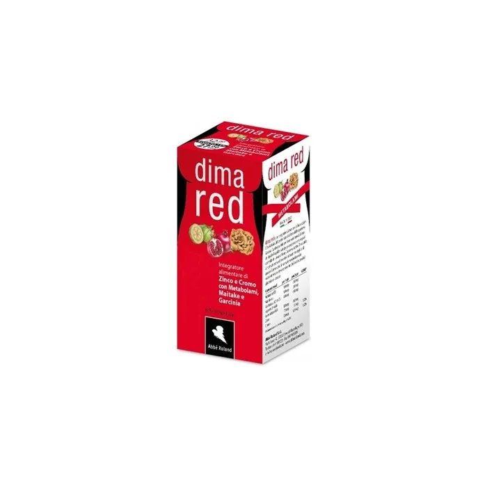 Abbè Roland Dima Red Metabolism Booster Weight Control Supplement 60 Tablets
