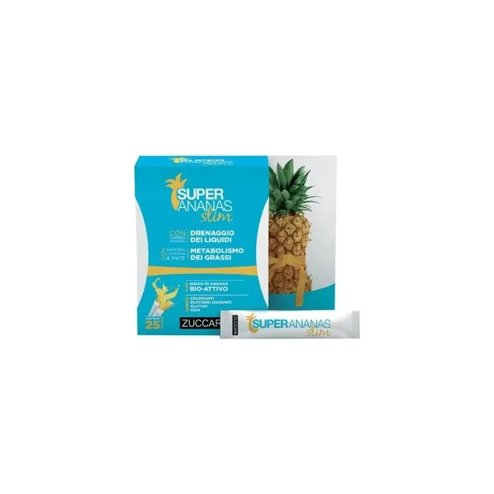 Zuccari Super Pineapple Slim Dietary Supplement 25 Sachets