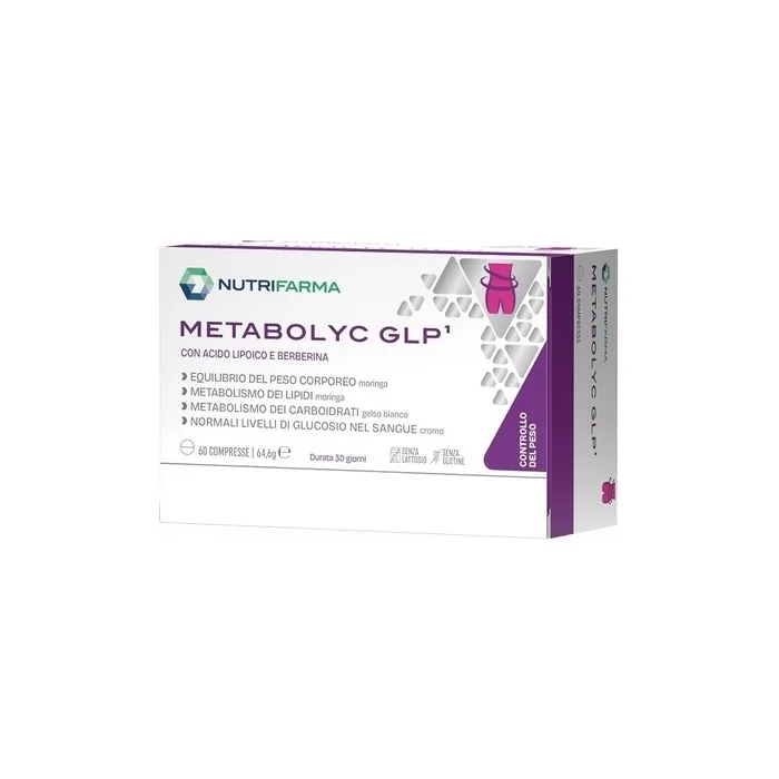Aqua Viva Metabolyc GLP 1 Weight Management Supplement 60 Tablets