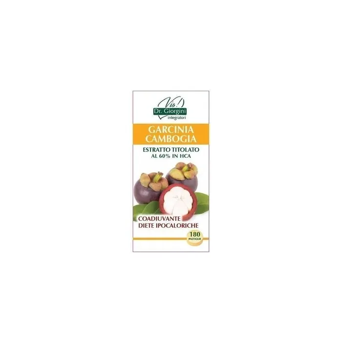 Dr Giorgini Servis Srl Garcinia Cambogia Extract Standardized 60 Hca 180 Tablets