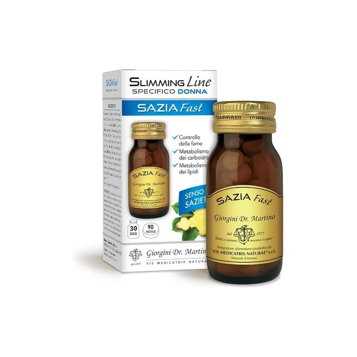 Dr Giorgini Sazia Fast Donna Tablets 45g with Gymnema