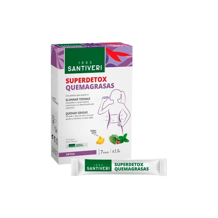 Santiveri Superdetox Fat Burner with Plant Extracts Artichoke