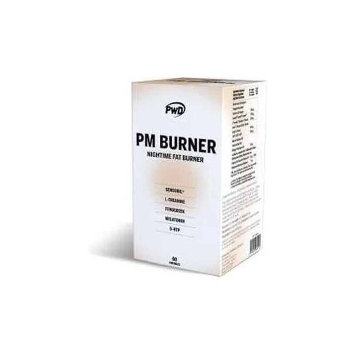 PWD Nutrition PM Burner Fat Burner Supplement 60 Capsules