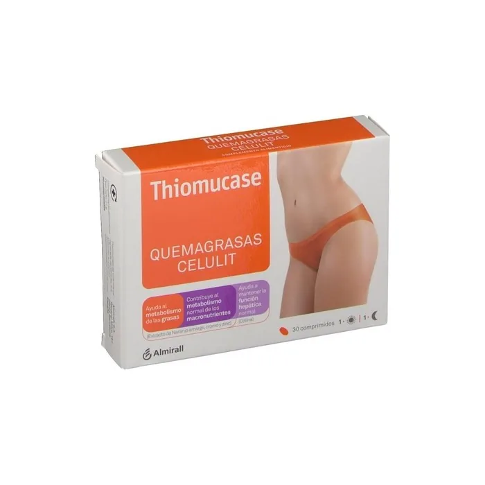 Almirall Thiomicase Fat-Burning 30 Capsules Black