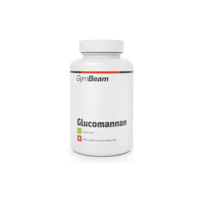 Gymbeam Glucomannan Soluble Dietary Fiber from Konjac Root 120 Capsules