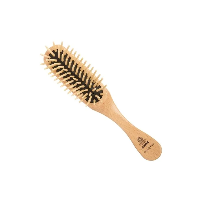 Kent Woody Hog Hair Brush