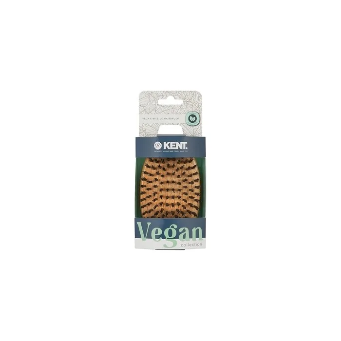 Kent V22 Vegan Boar Bristle Hair and Beard Brush for Men Eco Friendly