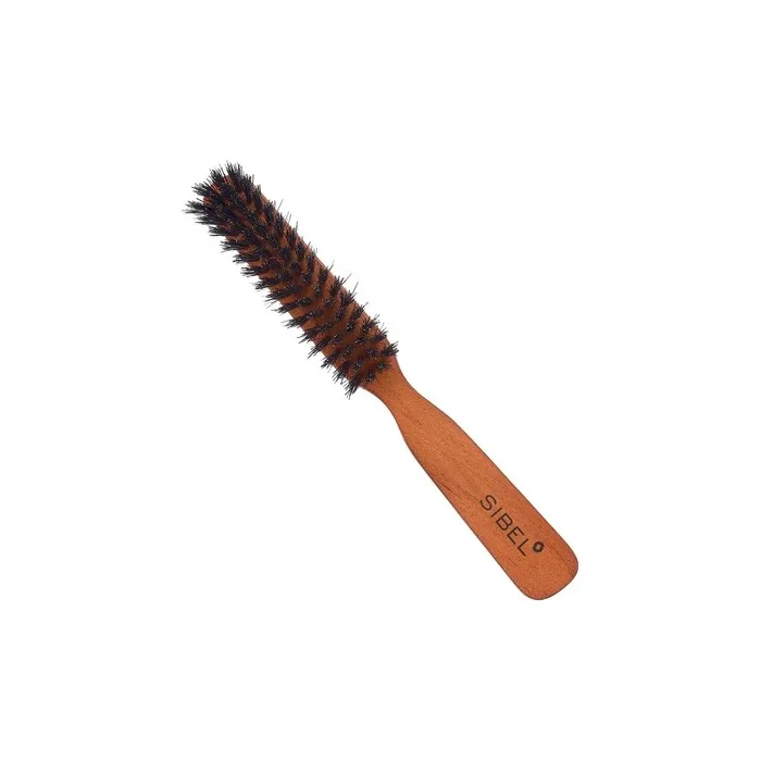 Classic Flat Brush 49 with 4 Rows of Wild Boar Bristles and Wood Handle