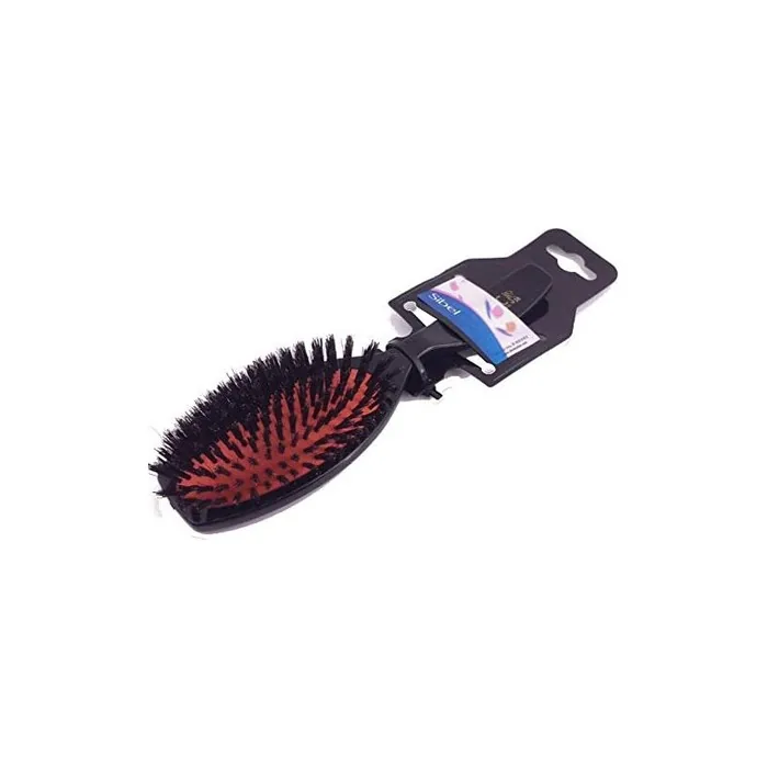 Sibel Classic 74 Hairbrush, Oval, 100% Wild Boar Bristles