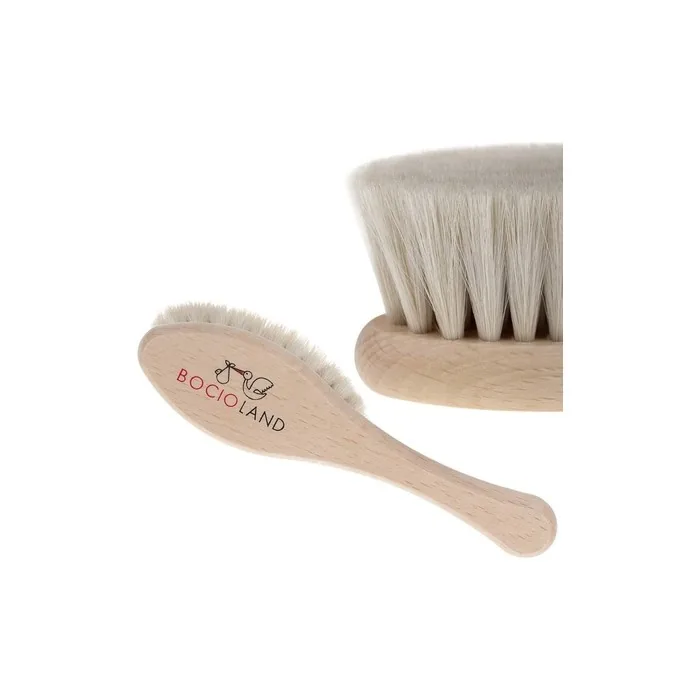Bocioland Wooden Brush Zgefrste Natural