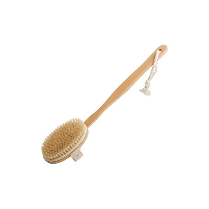 So. Clean Backwash Brush With Natural Bristles And Wooden Handle, Pack Of 1