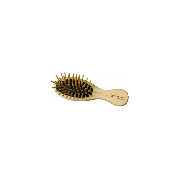 Superior Small Oval Wooden Brush 421