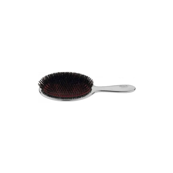 Janeke Porcupine Pure Boar Brush Enorme Chrome Model No. CRSP23M