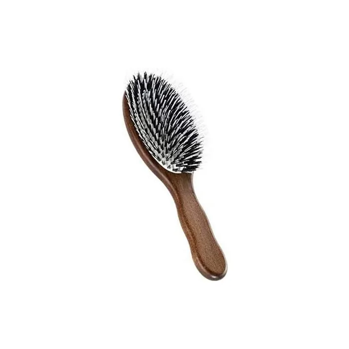 Acca Kappa Hair Extension Kotibe Wood Oval Brush With Boar Bristle And Nylon