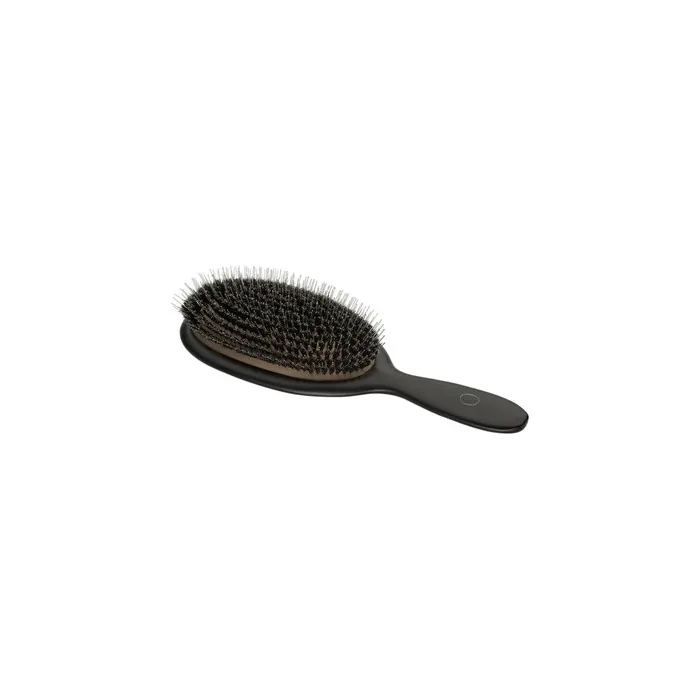 MOHI Black Gold Brush Size Three Luxury Hairbrush for All Hair Types - Stimulates Scalp - Prevents Hair Loss - Anti-Tangling